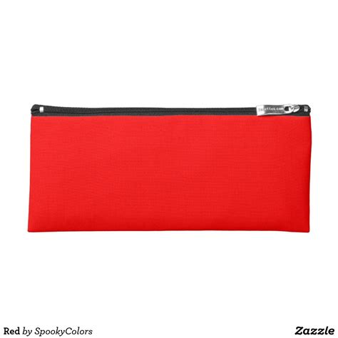 metal pencil box red|red and black pencil case.